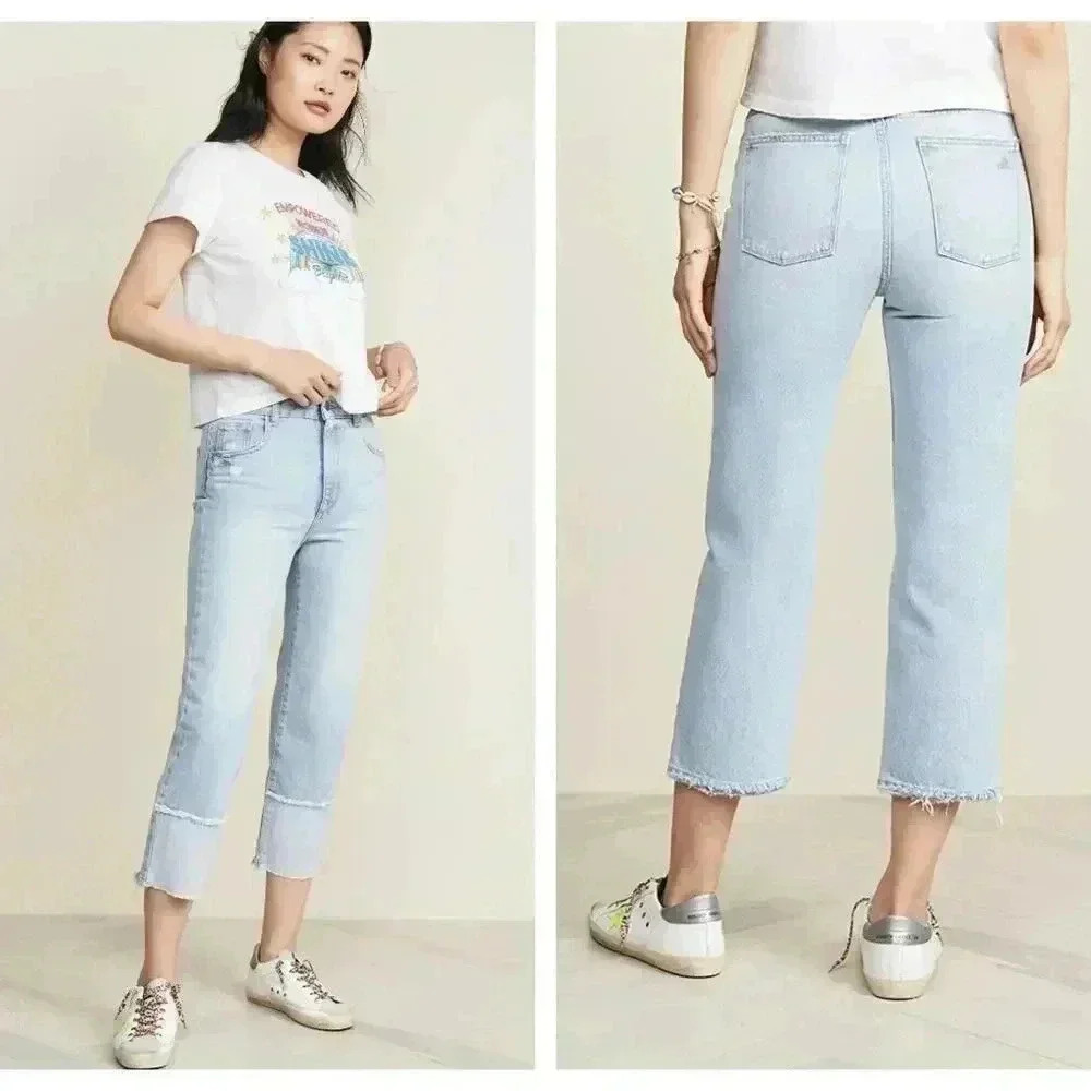 DL1961 Jerry Crop High Rise Vintage Slim Jeans 31